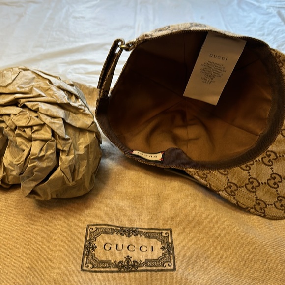 Authentic Gucci GG Canvas Baseball Hat - Picture 7 of 7